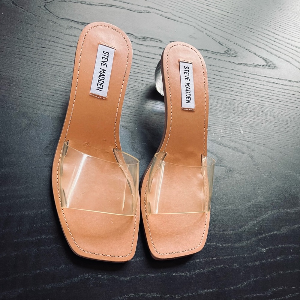 Steve Madden clear sandals - Picture 3 of 6
